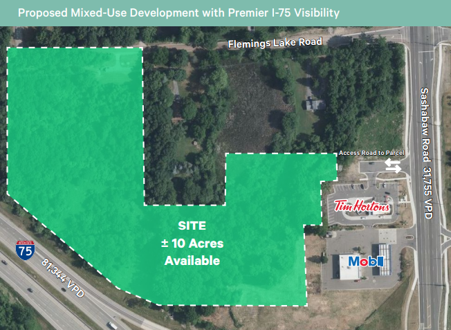 W Sashabaw Rd, Independence Township, MI for sale - Building Photo - Image 1 of 1