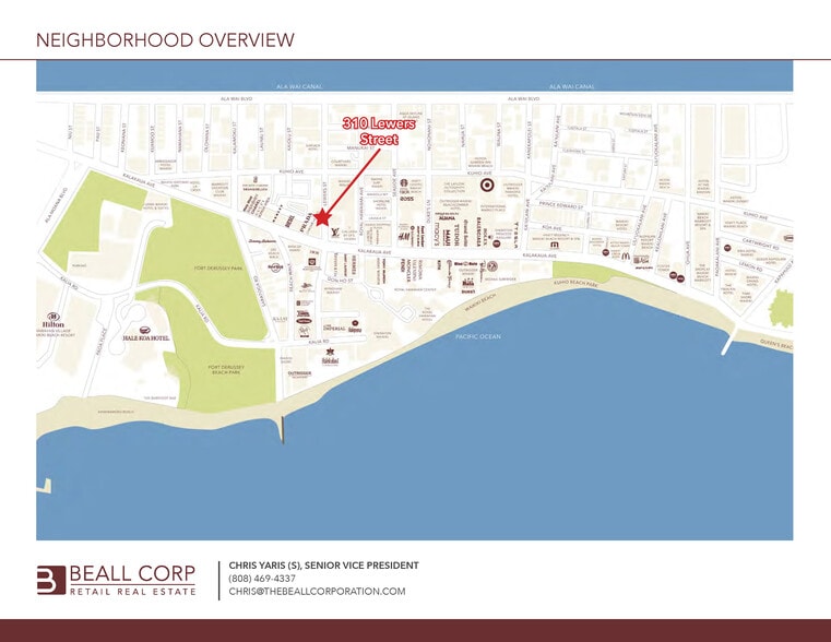 310-314 Lewers St, Honolulu, HI to rent - Building Photo - Image 2 of 11