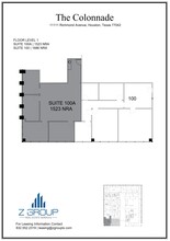 11111 Richmond Ave, Houston, TX for rent Site Plan- Image 1 of 1