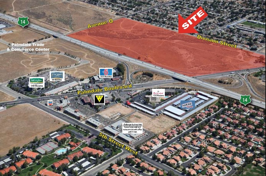 Palmdale Blvd, Palmdale, CA for sale - Primary Photo - Image 1 of 1