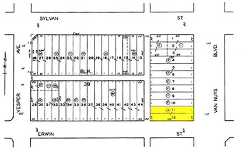 6251-6255 Van Nuys Blvd, Van Nuys, CA for sale Plat Map- Image 1 of 1