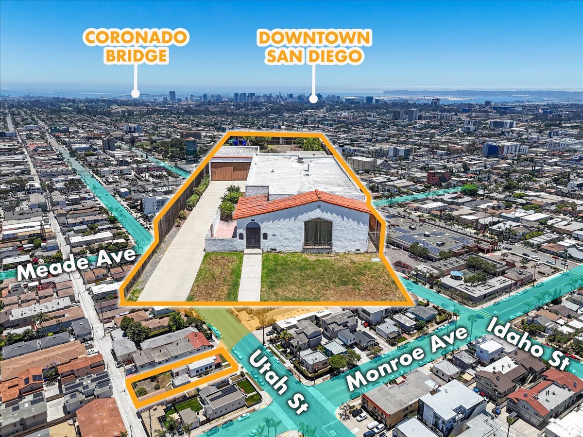 4481 Utah St, San Diego, CA for sale Aerial- Image 1 of 1