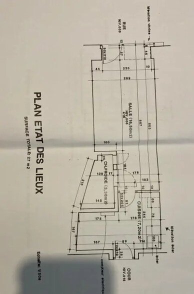 Retail in Paris to rent - Floor Plan - Image 3 of 3