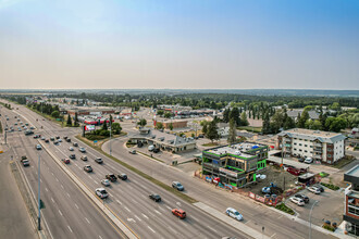 115 First Ave, Spruce Grove, AB - aerial  map view