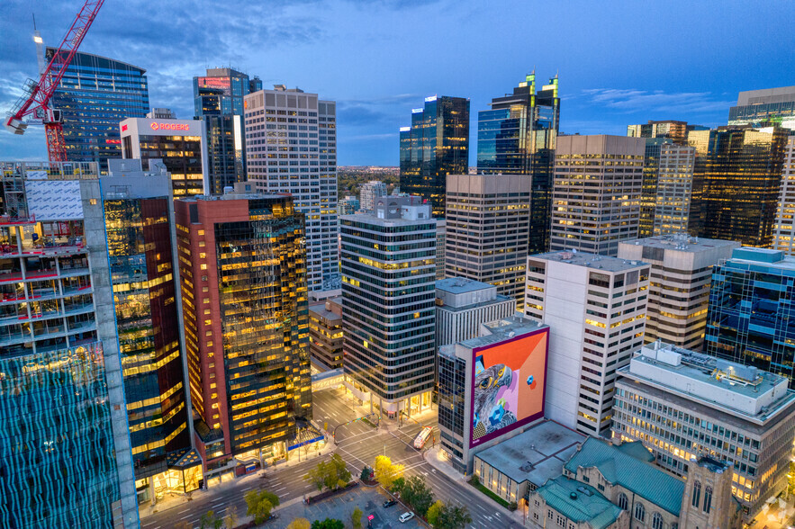 444 5th Ave SW, Calgary, AB for rent - Aerial - Image 3 of 4