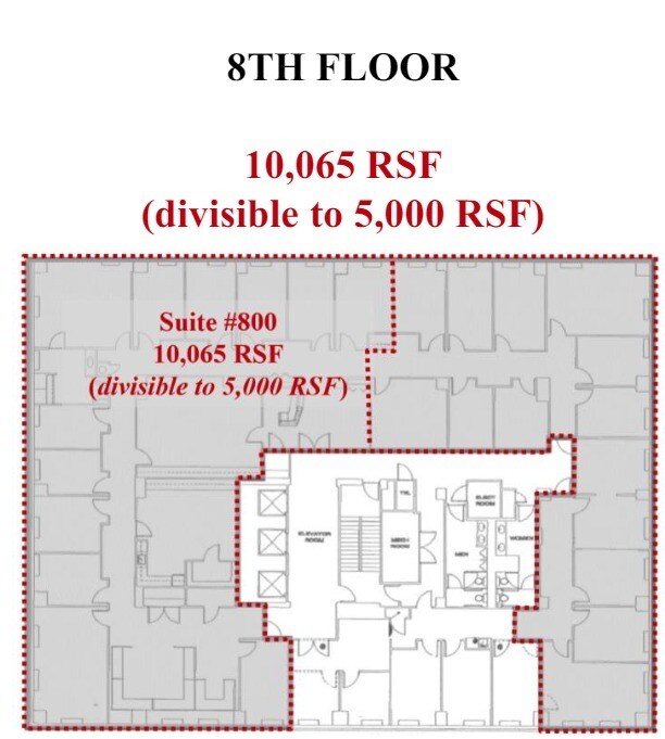 8737 Colesville Rd, Silver Spring, MD to rent Floor Plan- Image 1 of 1