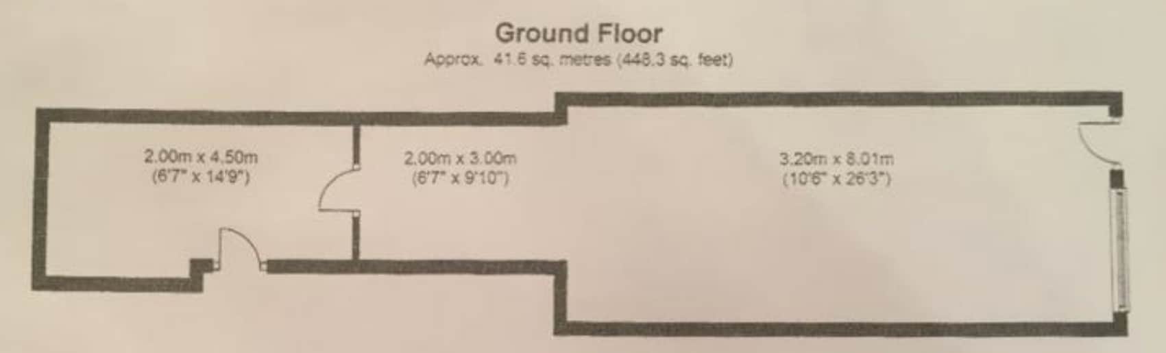 42 Main St, Frodsham to rent Floor Plan- Image 1 of 1