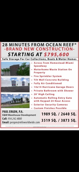 More details for 1750 SE 38th Ave, Homestead, FL - Industrial for Rent