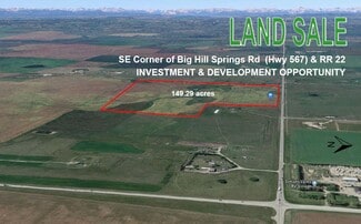 More details for Big Hill Springs Rd, Rocky View No 44, AB - Land for Sale
