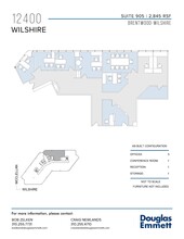 12400 Wilshire Blvd, Los Angeles, CA for rent Floor Plan- Image 1 of 1