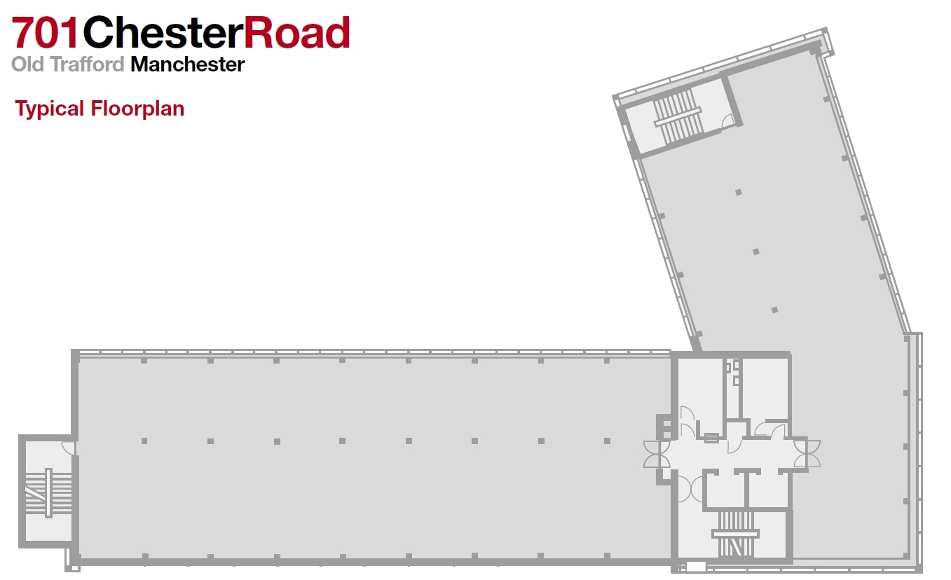 701 Chester Rd, Manchester to rent Typical Floor Plan- Image 1 of 4