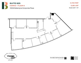 13024 Ballantyne Corporate Pl, Charlotte, NC for rent Floor Plan- Image 1 of 1