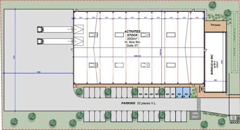 Light Industrial in Genas for sale - Building Photo - Image 2 of 2
