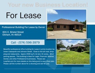 More details for 601 E Bristol St, Elkhart, IN - Office for Rent