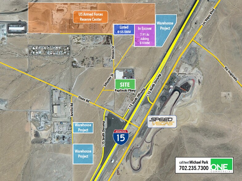 Paplinski Pky, Las Vegas 89054 4.04 Development Site Gateway to Las