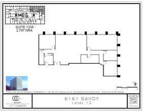 6161 Savoy Dr, Houston, TX for rent Floor Plan- Image 1 of 1