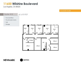 11600 Wilshire Blvd, Los Angeles, CA for rent Floor Plan- Image 1 of 5