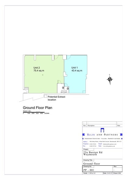 23A Buxton Rd, Weymouth to rent - Floor Plan - Image 2 of 2