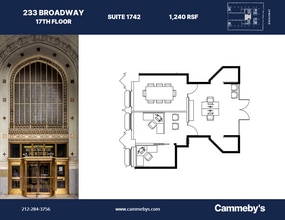 233 Broadway, New York, NY to rent Floor Plan- Image 1 of 1