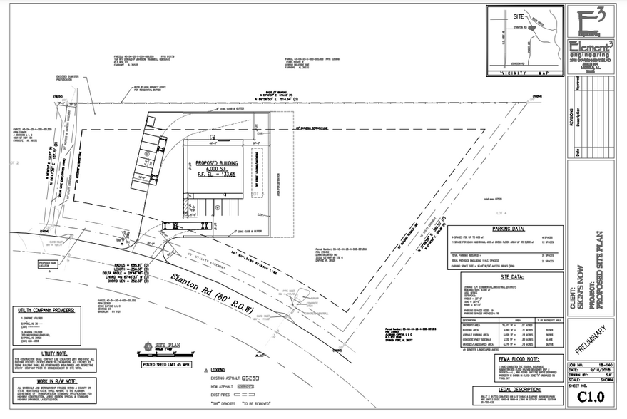 Stanton Rd, Daphne, AL for sale - Site Plan - Image 3 of 5