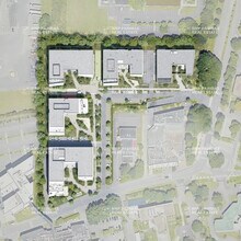 Cesson-Sévigné, IEV - Aerial  map view