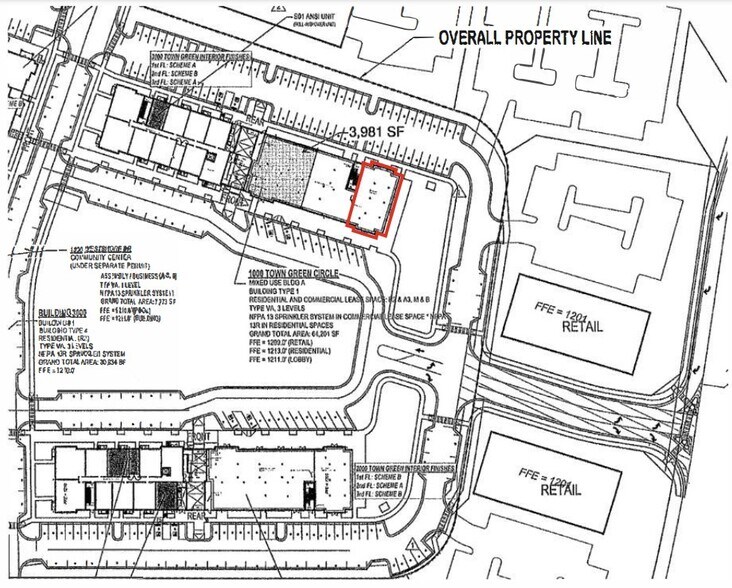 1300 Westshore Dr, Cumming, GA for rent - Site Plan - Image 3 of 6