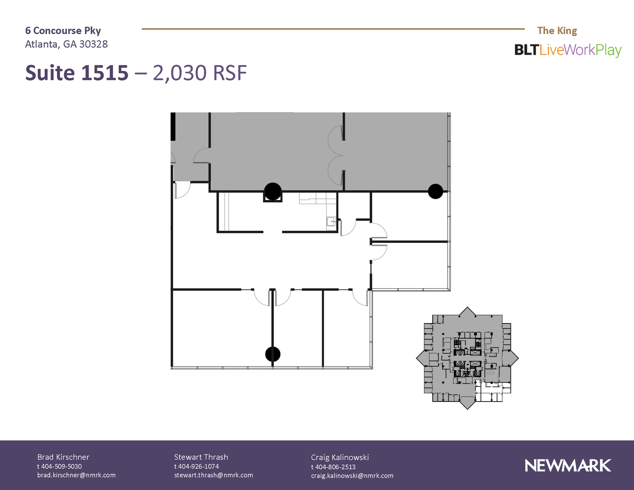 6 Concourse Pky NE, Atlanta, GA to rent Floor Plan- Image 1 of 1