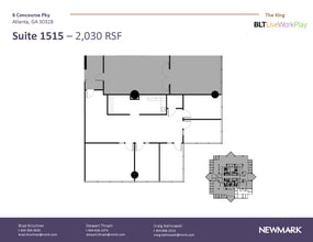 6 Concourse Pky NE, Atlanta, GA to rent Floor Plan- Image 1 of 1