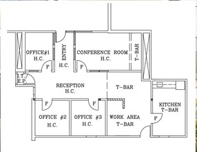 12304 Santa Monica Blvd, Los Angeles, CA for rent Floor Plan- Image 1 of 1