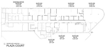 1100-1120 Classen Dr, Oklahoma City, OK for rent Floor Plan- Image 2 of 4