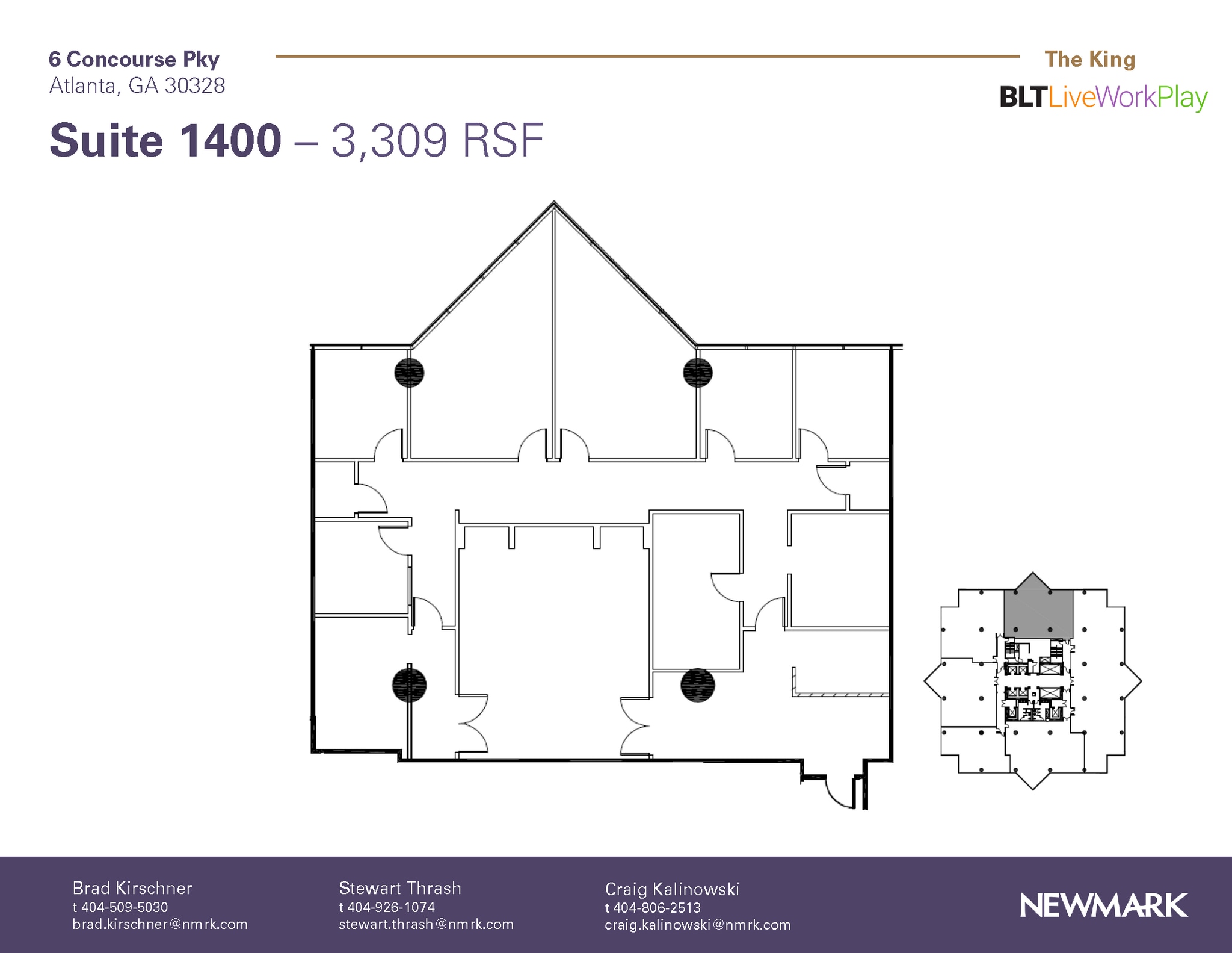 6 Concourse Pky NE, Atlanta, GA to rent Floor Plan- Image 1 of 1