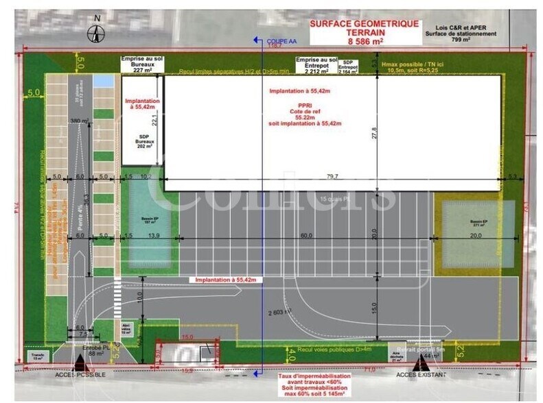 Light Industrial in Cabannes for sale - Floor Plan - Image 3 of 3