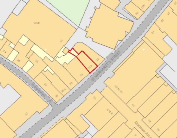 32A St. Margarets St, Canterbury for sale - Site Plan - Image 3 of 3