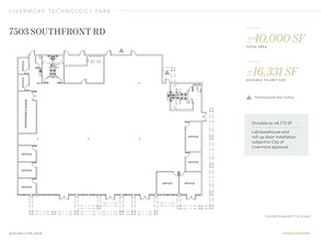 7633 Southfront Rd, Livermore, CA for rent Floor Plan- Image 1 of 1