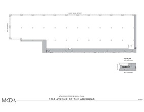 1290 Avenue of the Americas, New York, NY for rent Floor Plan- Image 1 of 3