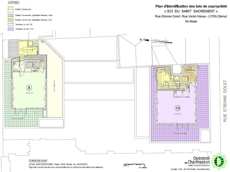 Office in Lyon to rent - Floor Plan - Image 3 of 3