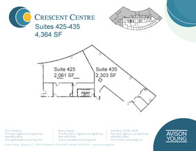 100 Crescent Center Pky, Tucker, GA for rent Floor Plan- Image 2 of 2