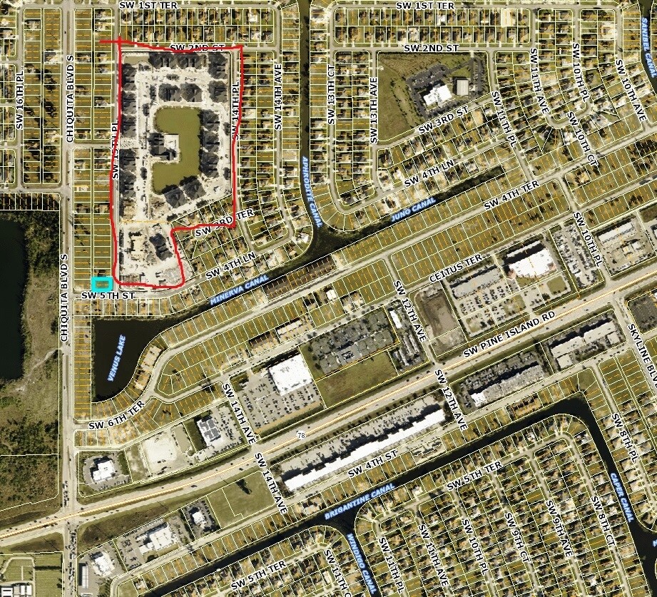 426 15th Pl, Cape Coral, FL for sale Aerial- Image 1 of 1