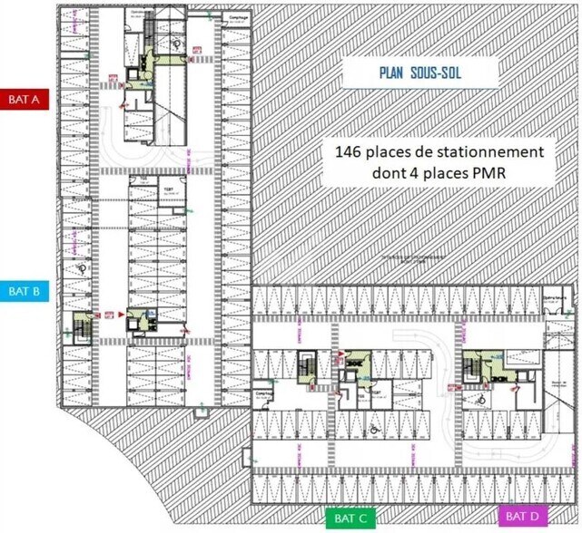 Allée De La Citoyenneté, Lieusaint to rent - Site Plan - Image 2 of 9