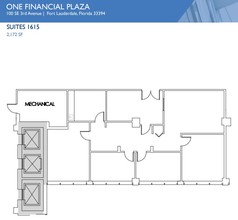 100 SE 3rd Ave, Fort Lauderdale, FL for rent Floor Plan- Image 1 of 1