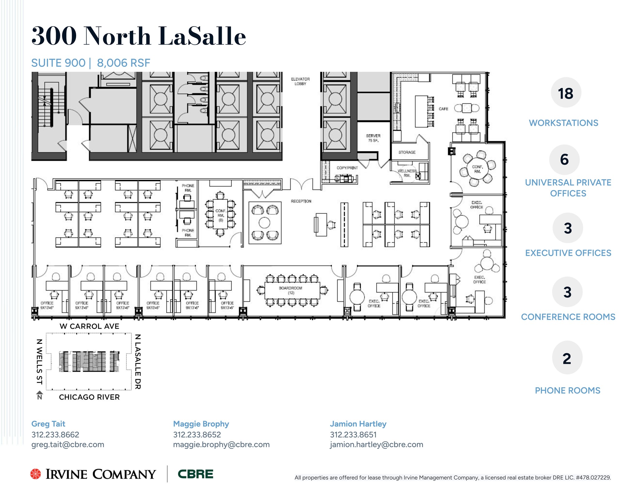 300 N LaSalle St, Chicago, IL to rent Site Plan- Image 1 of 2