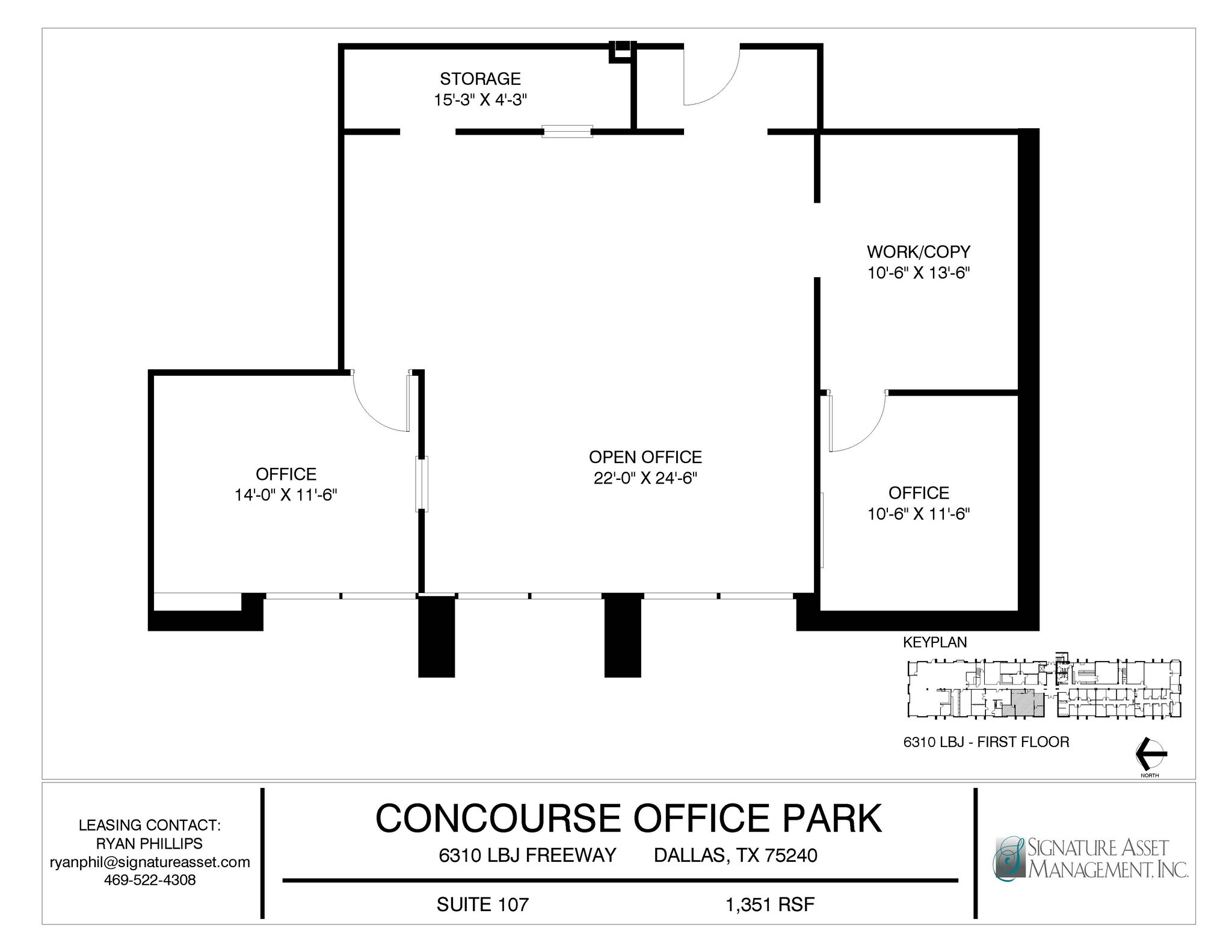 6350 LBJ Fwy, Dallas, TX to rent Floor Plan- Image 1 of 1