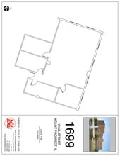 1699 Wall St, Mount Prospect, IL to rent Site Plan- Image 1 of 1