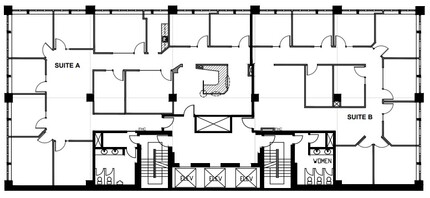 640 8th Ave SW, Calgary, AB for rent Floor Plan- Image 1 of 1