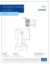 13105 Northwest Fwy, Houston, TX to rent Floor Plan- Image 1 of 1