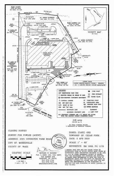 3300 Gateway Centre Blvd, Morrisville, NC for rent - Site Plan - Image 2 of 11