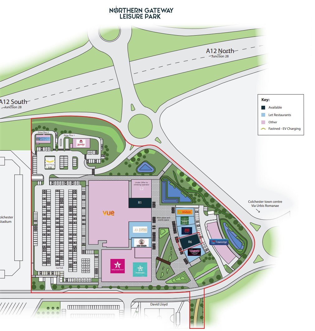 R4-R7 United Way, Colchester to rent Site Plan- Image 1 of 4