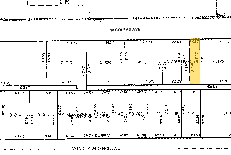 11712 W Colfax Ave, Lakewood, CO for sale - Plat Map - Image 2 of 36