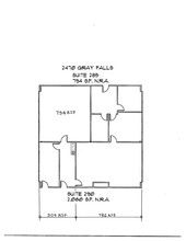 2470 Gray Falls Dr, Houston, TX for rent Floor Plan- Image 1 of 1