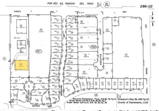 2862 Arden Way, Sacramento, CA for sale Plat Map- Image 1 of 1